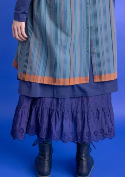 Gudrun Sjödén Schürzenkleid „Ava“ aus Bio-Baumwollgewebe