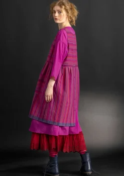 Gudrun Sjödén Schürzenkleid „Ava“ aus Bio-Baumwollgewebe