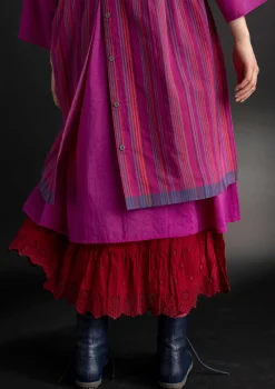 Gudrun Sjödén Schürzenkleid „Ava“ aus Bio-Baumwollgewebe