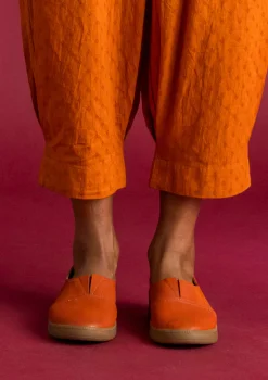 Gudrun Sjödén Schuhe aus Nubukleder