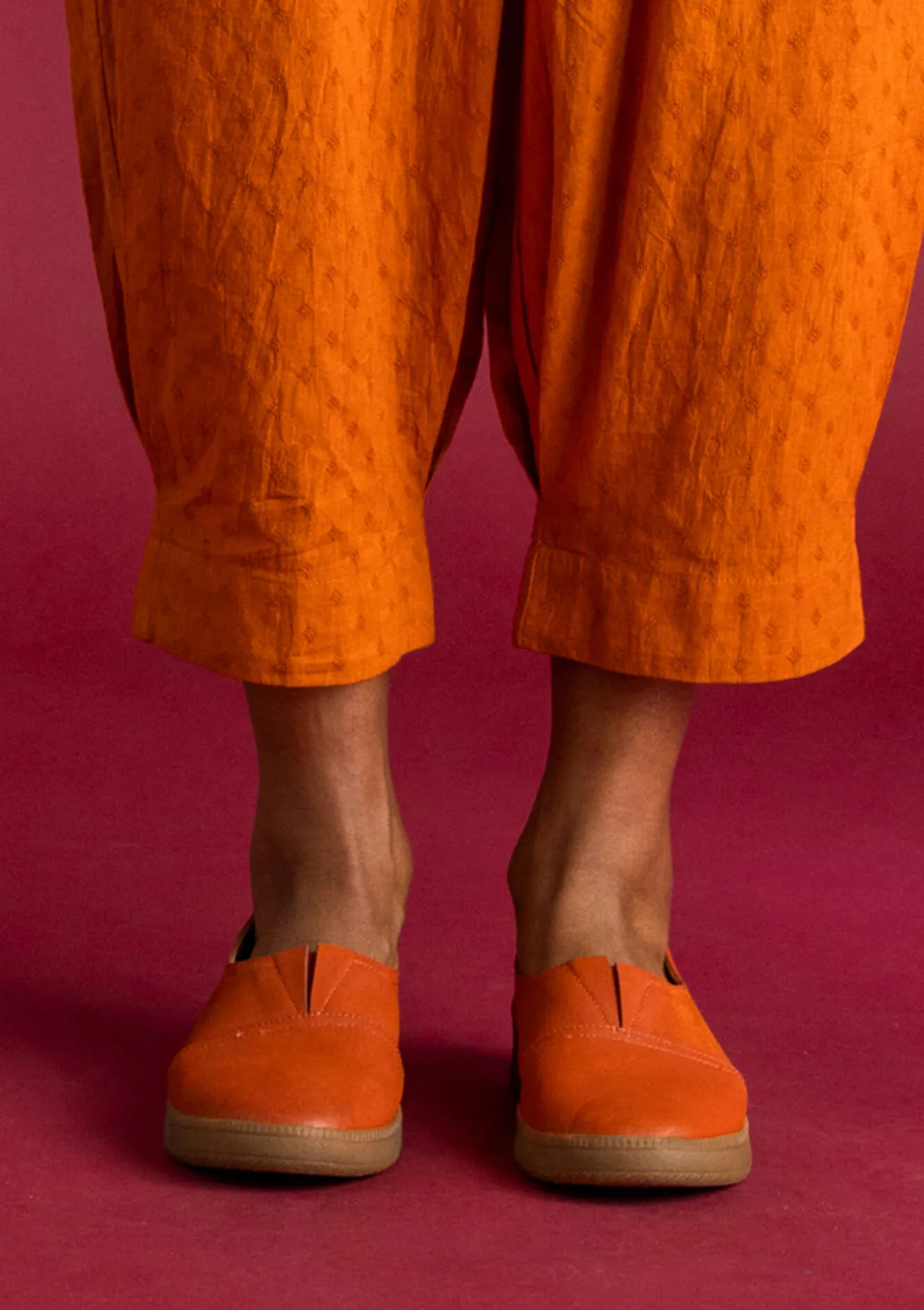 Gudrun Sjödén Schuhe aus Nubukleder
