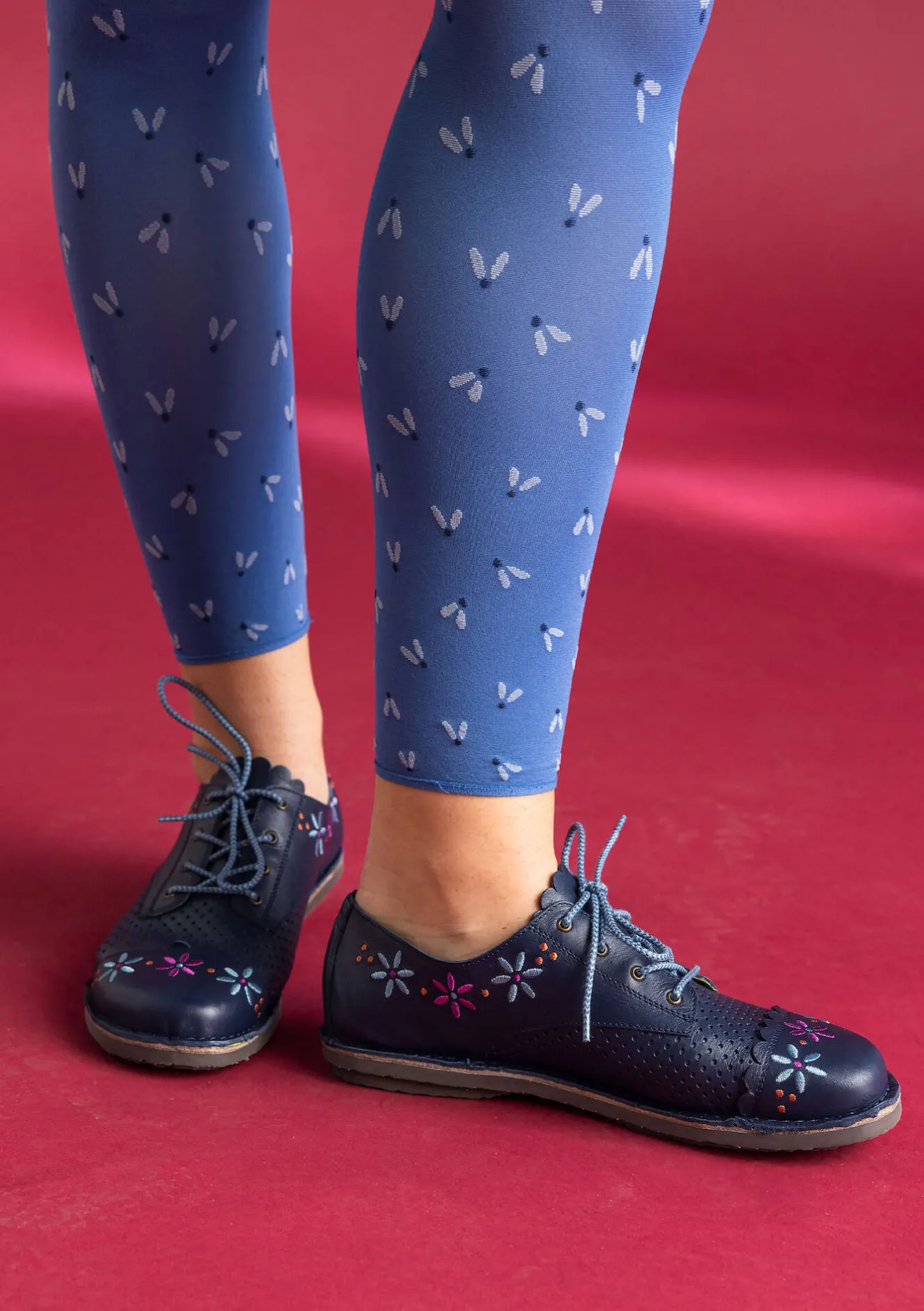 Gudrun Sjödén Schuhe „Freja“ aus Nappaleder