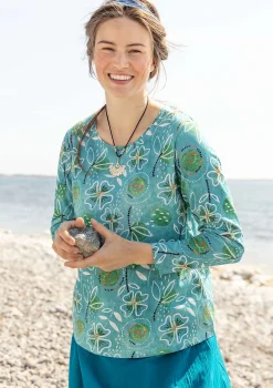 Gudrun Sjödén Shirt „Bhumika“ aus Bio-Baumwolle/Modal