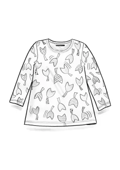 Gudrun Sjödén Shirt „Mika“ aus Bio-Baumwolle/Modal