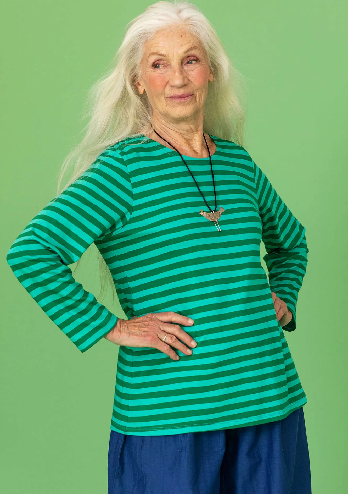 Gudrun Sjödén Shirt „Mika“ aus Bio-Baumwolle/Modal