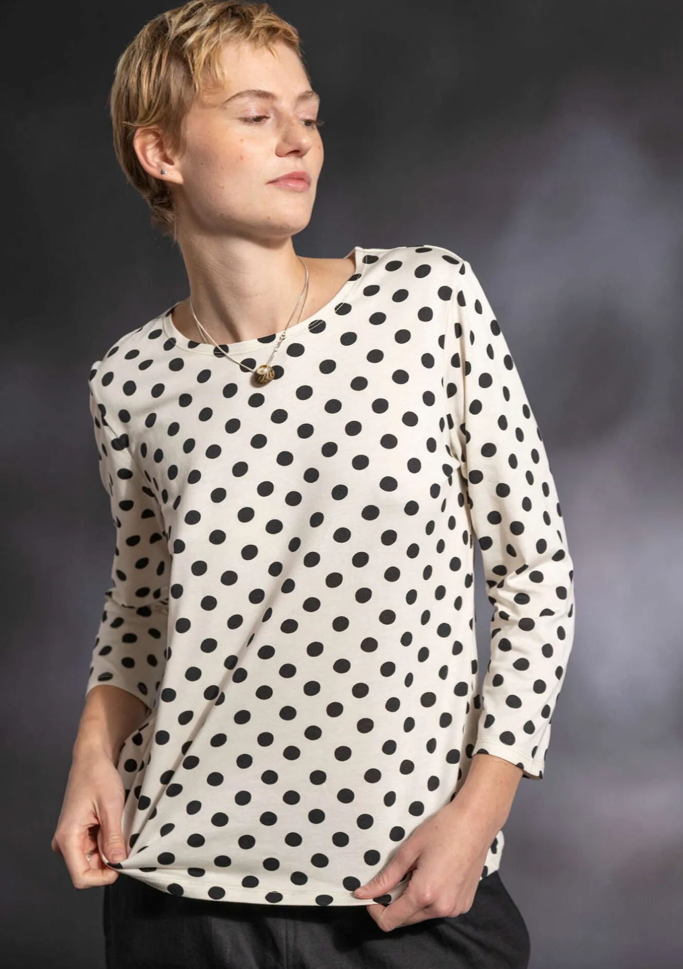 Gudrun Sjödén Shirt „Mix“ aus Bio-Baumwolle/Modal