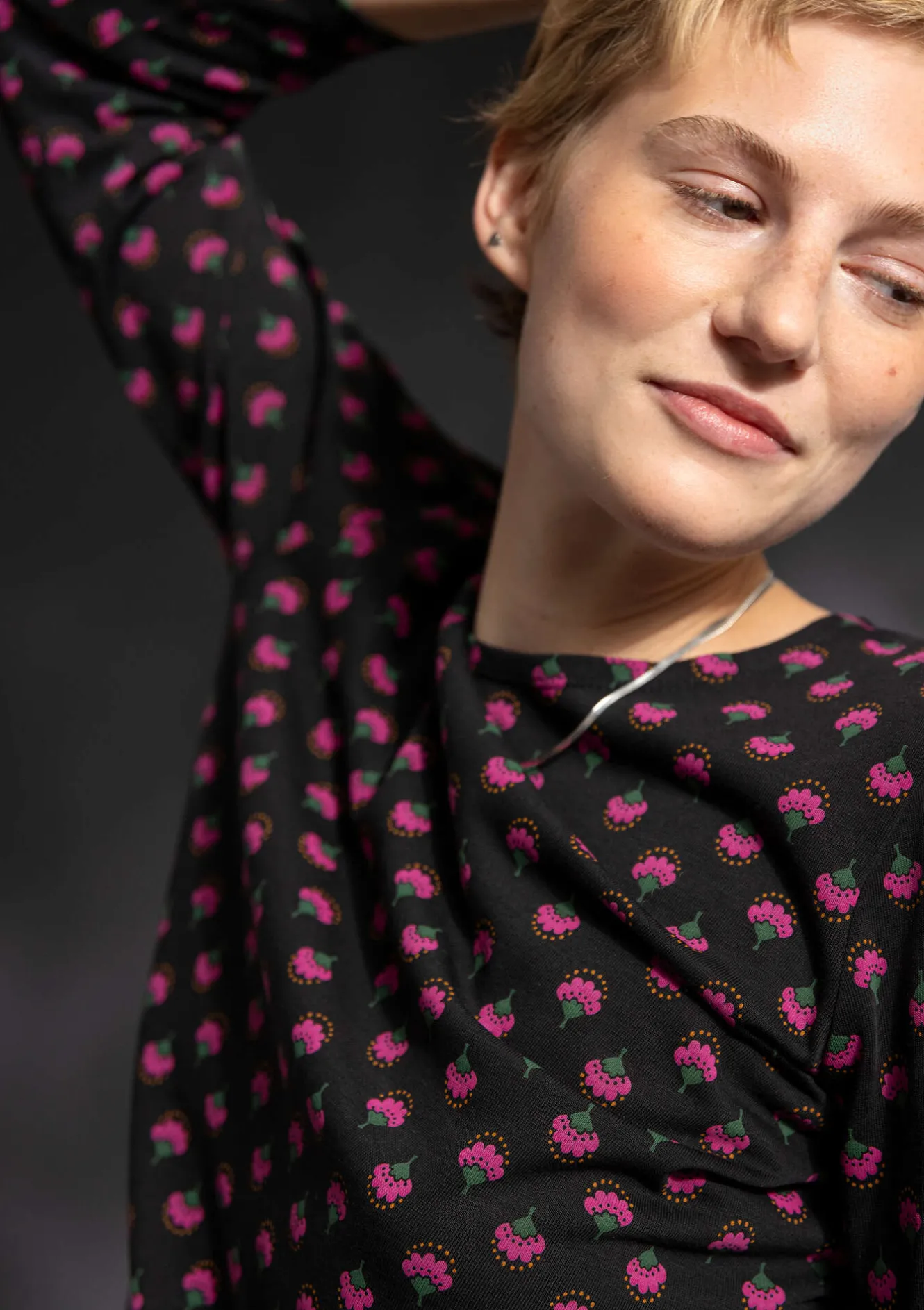 Gudrun Sjödén Shirt „Sigrid“ aus Bio-Baumwolle/Lyocell