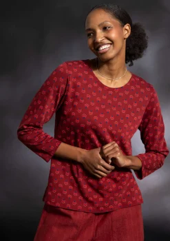 Gudrun Sjödén Shirt „Sigrid“ aus Bio-Baumwolle/Lyocell