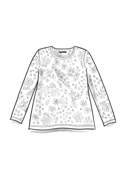 Gudrun Sjödén Shirt „Ylfa“ aus Lyocell/Elasthan