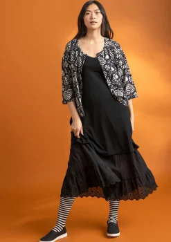 Gudrun Sjödén Slipkleid aus Lyocell/Elasthan