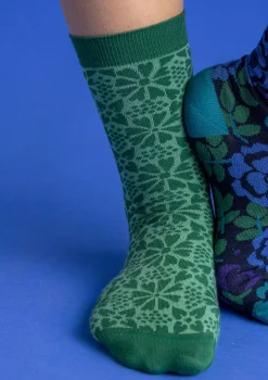Gudrun Sjödén Socken „Freja“ aus Bio-Baumwolle