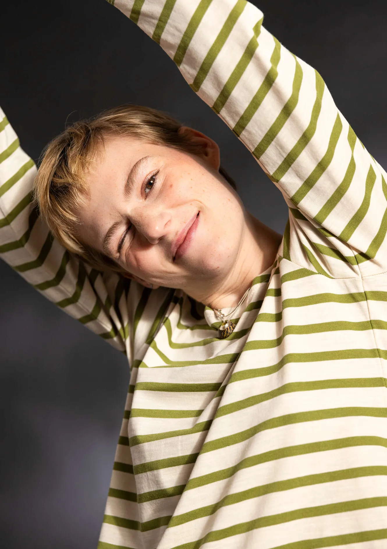 Gudrun Sjödén Streifenshirt aus Bio-Baumwolle/Modal