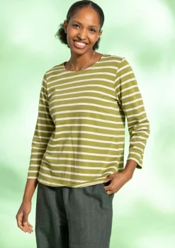 Gudrun Sjödén Streifenshirt aus Bio-Baumwolle/Modal