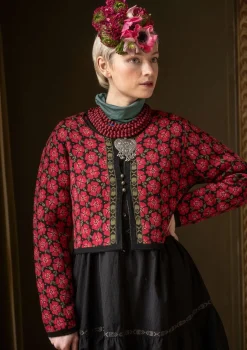 Gudrun Sjödén Strickjacke „Anemone“ aus Bio-Wolle