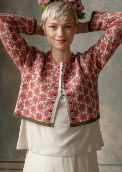 Gudrun Sjödén Strickjacke „Anemone“ aus Bio-Wolle