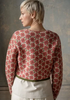 Gudrun Sjödén Strickjacke „Anemone“ aus Bio-Wolle
