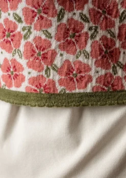 Gudrun Sjödén Strickjacke „Anemone“ aus Bio-Wolle