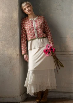 Gudrun Sjödén Strickjacke „Anemone“ aus Bio-Wolle