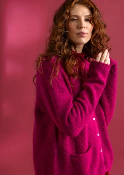 Gudrun Sjödén Strickjacke aus Alpakagemisch