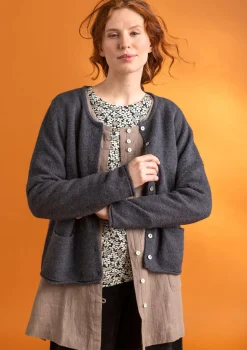 Gudrun Sjödén Strickjacke aus Alpakagemisch