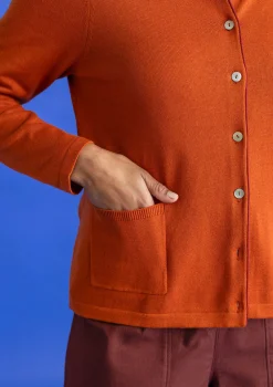 Gudrun Sjödén Strickjacke aus Bio-/Recycling-Baumwolle