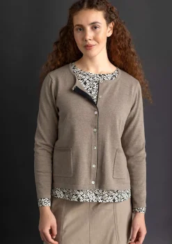 Gudrun Sjödén Strickjacke aus Bio-/Recycling-Baumwolle