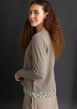 Gudrun Sjödén Strickjacke aus Bio-/Recycling-Baumwolle