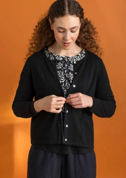Gudrun Sjödén Strickjacke aus Bio-/Recycling-Baumwolle