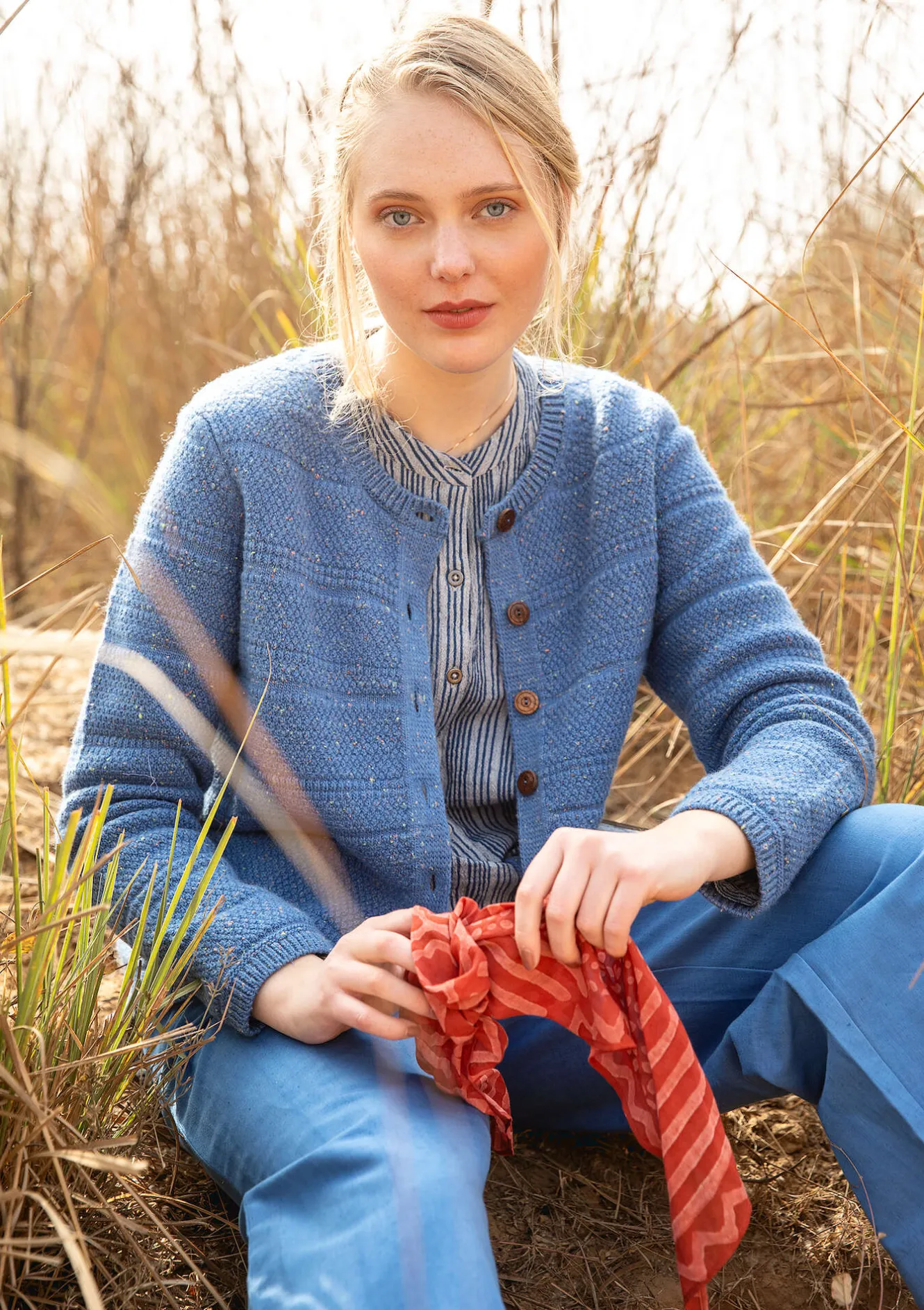Gudrun Sjödén Strickjacke aus Wolle