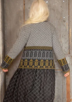Gudrun Sjödén Strickjacke „Edda“ aus Recycling-Wollgemisch