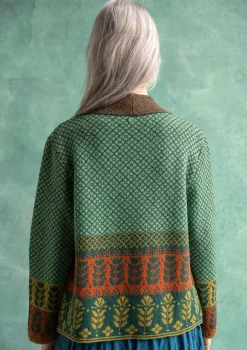 Gudrun Sjödén Strickjacke „Edda“ aus Recycling-Wollgemisch