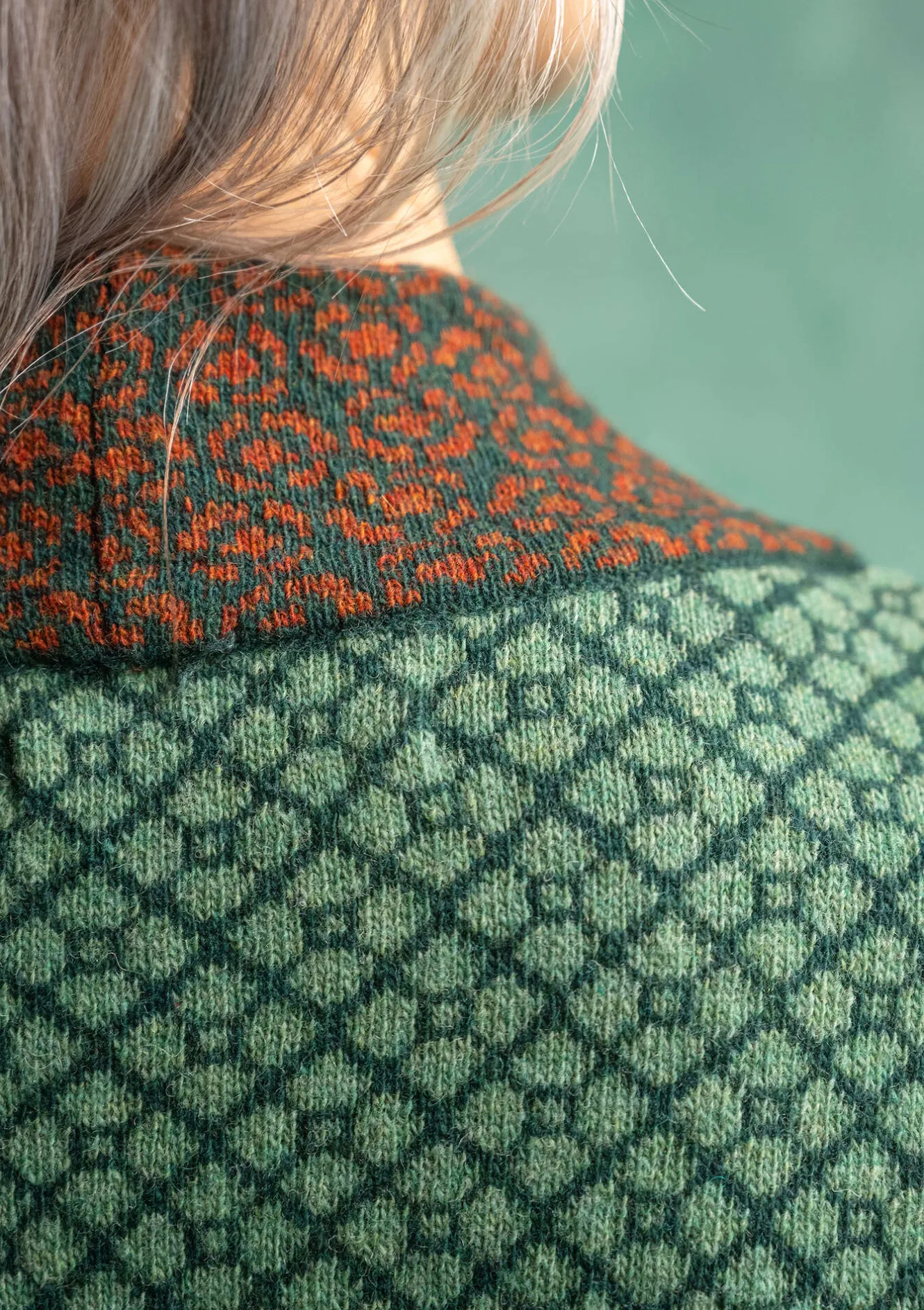 Gudrun Sjödén Strickjacke „Edda“ aus Recycling-Wollgemisch