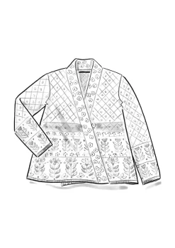 Gudrun Sjödén Strickjacke „Edda“ aus Recycling-Wollgemisch