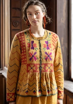 Gudrun Sjödén Strickjacke „Maria“ aus Bio-/Recycling-Baumwolle