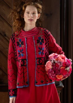 Gudrun Sjödén Strickjacke „Maria“ aus Bio-/Recycling-Baumwolle