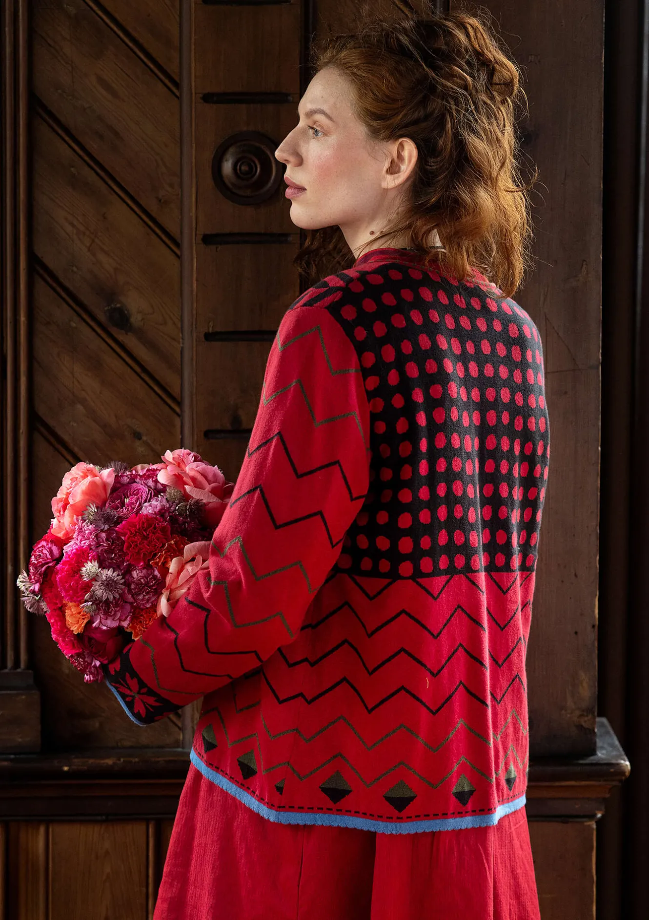 Gudrun Sjödén Strickjacke „Maria“ aus Bio-/Recycling-Baumwolle