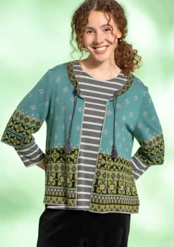 Gudrun Sjödén Strickjacke „Noon“ aus Wolle/Lyocell