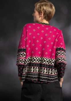 Gudrun Sjödén Strickjacke „Noon“ aus Wolle/Lyocell