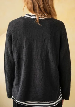 Gudrun Sjödén Strickjacke „Nova“ aus Lammwolle