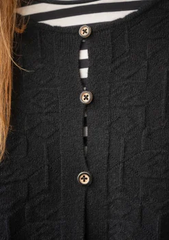 Gudrun Sjödén Strickjacke „Nova“ aus Lammwolle
