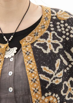 Gudrun Sjödén Strickjacke „Rashmi“ aus Bio-Baumwolle