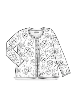 Gudrun Sjödén Strickjacke „Rashmi“ aus Bio-Baumwolle