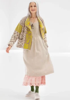 Gudrun Sjödén Strickjacke „Viktoria“ aus Baumwolle/Lammwolle