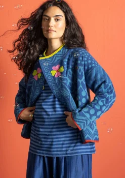 Gudrun Sjödén Strickjacke „Viktoria“ aus Baumwolle/Lammwolle