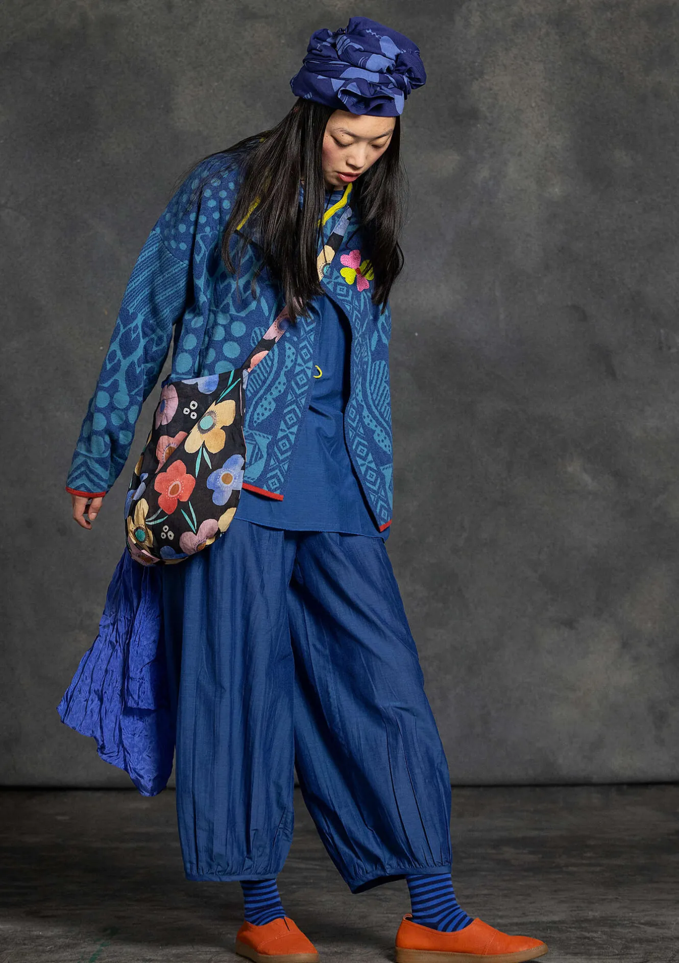 Gudrun Sjödén Strickjacke „Viktoria“ aus Baumwolle/Lammwolle