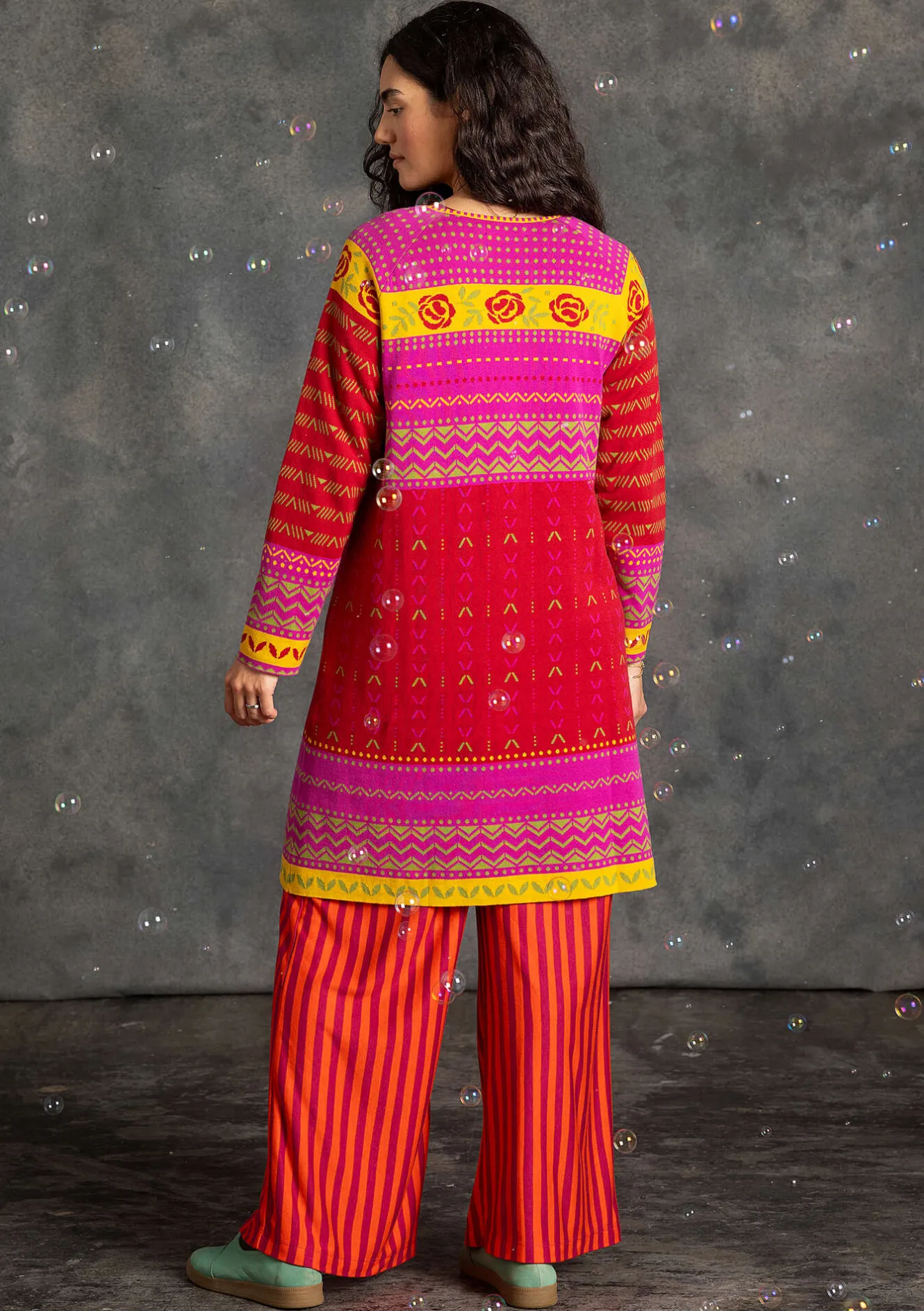 Gudrun Sjödén Strickkleid „Kajsa“ aus Bio-/Recycling-Baumwolle
