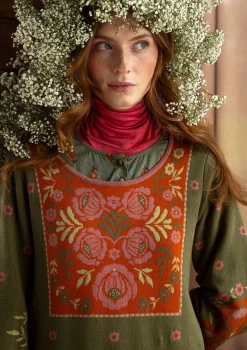 Gudrun Sjödén Strickkleid „Stine“ aus Bio-/Recycling-Baumwolle