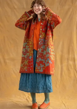 Gudrun Sjödén Strickmantel „Saga“ aus Recycling-Wolle