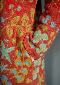 Gudrun Sjödén Strickmantel „Saga“ aus Recycling-Wolle