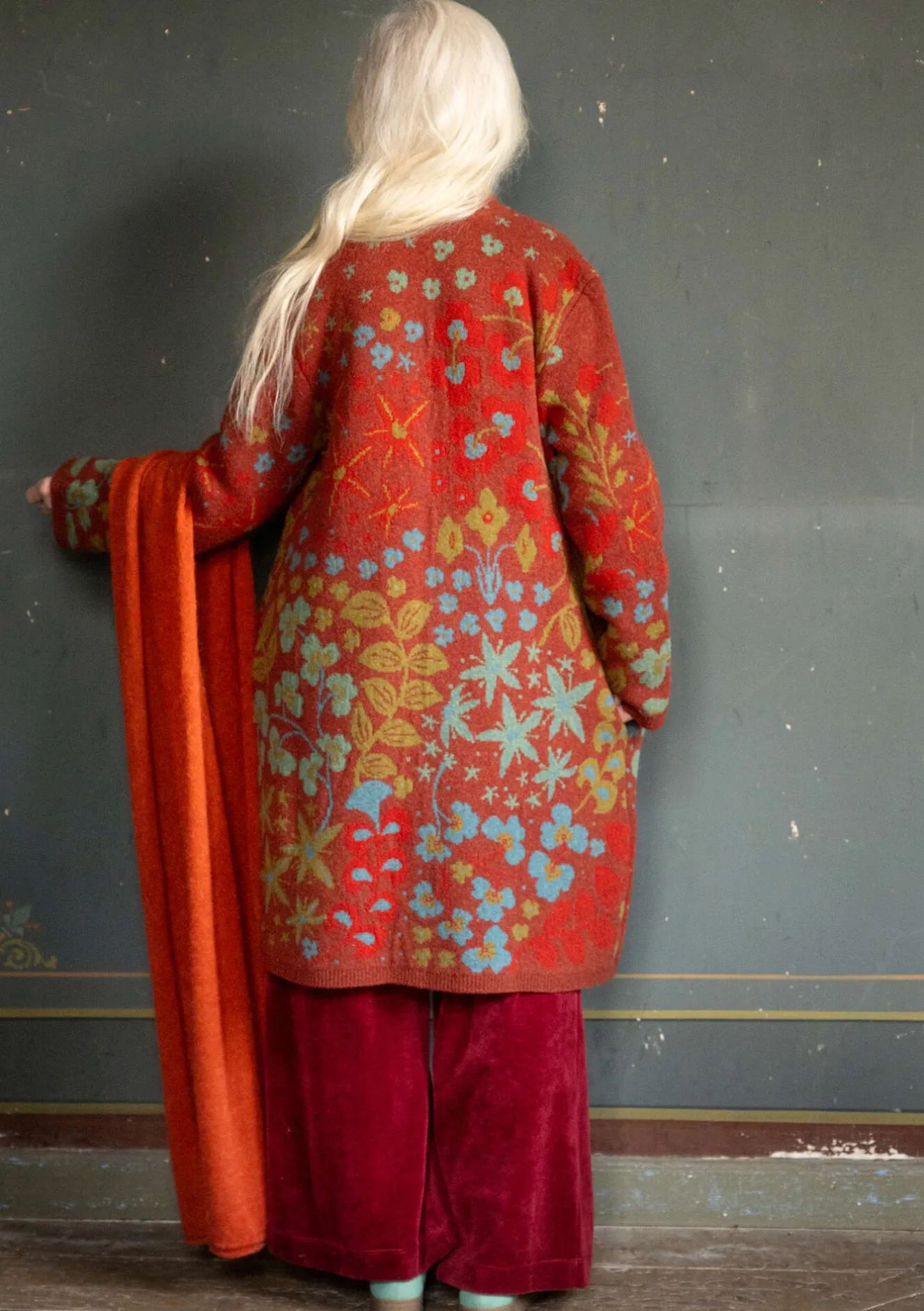 Gudrun Sjödén Strickmantel „Saga“ aus Recycling-Wolle